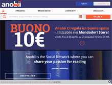 Tablet Screenshot of anobii.com